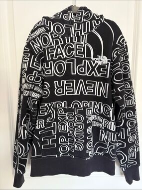 North Face Hooded Sweatshirt Boys Size Medium (10)